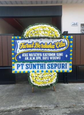Papan Bunga Duka di Padangsidimpuan Hutaimbaru