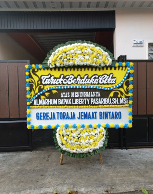 Papan Bunga Duka di Padangsidimpuan Hutaimbaru