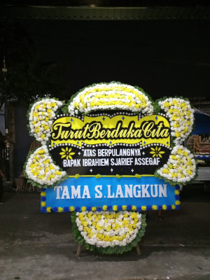 Papan Bunga Duka di Padangsidimpuan Hutaimbaru
